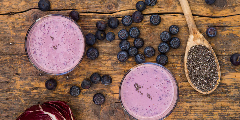 Blueberry Cortisol Combat Smoothie