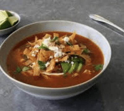 Spicy Tortilla Soup – Nutritionist Approved