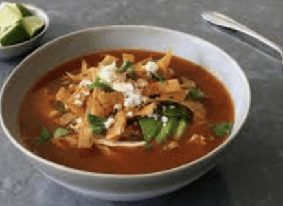 spicy tortilla soup